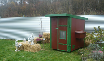 Stall für Geflügel von Heinicoop